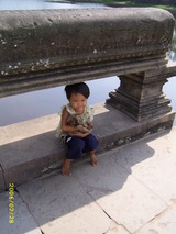 現地の子ども