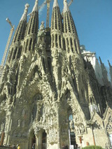 バルセロナの街