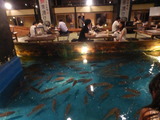 釣った魚をリクエストに応じ