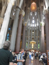 サクラダファミリア内部