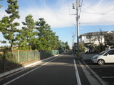 帰りは住宅街を