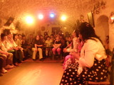 洞窟？内のフラメンコショー