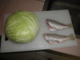 キャベツと石持