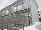 除雪を依頼されたアパート