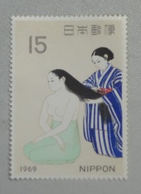 小林古径・髪