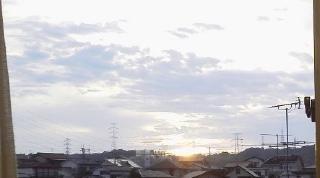 午前5時6分-1日の出