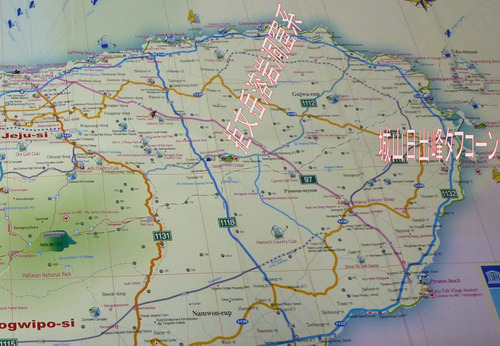 済州島地図‐3‐1半分