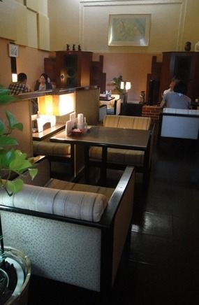 カフェ店内