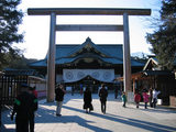 中門鳥居と拝殿