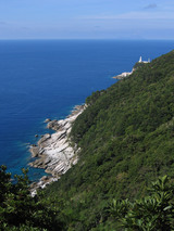 永田岬と屋久島灯台