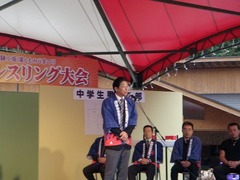 大前議長のあいさつ