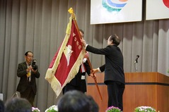 校旗返還2