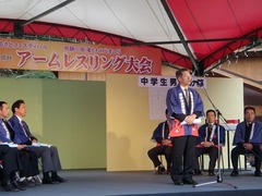 駒田県議のあいさつ
