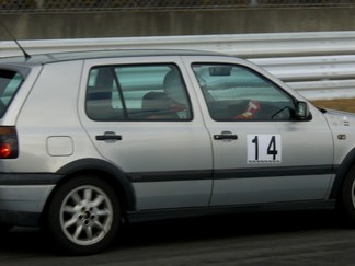 Ikeda選手GOLF3GTI
