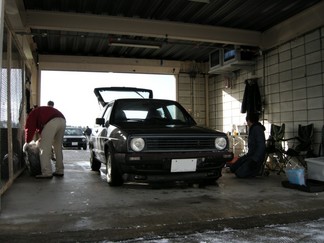 Taguchi号準備中