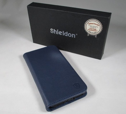 SHIELDON iPhone X ケース 手帳型オートスリープ対応10