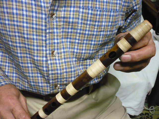 ４３２Ｈｚの篠笛？ : 吹きやすく鳴りが良い素敵な音色の篠笛は眞風