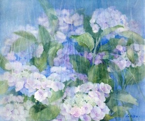 219雨の日の紫陽花