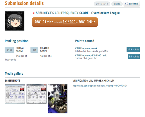 FX-4100 HWBOT