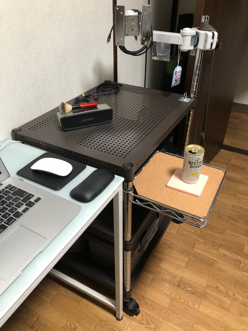 メタルラック設置完了