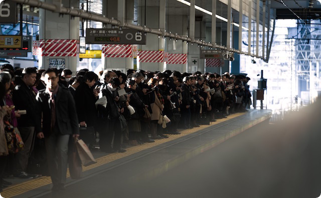 駅のホーム