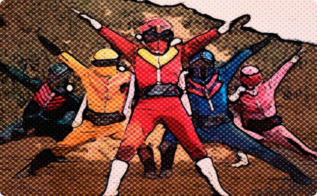 戦隊ヒーロー