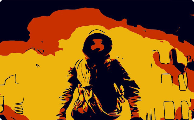 戦いに行く者