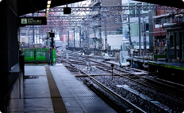 駅のホーム