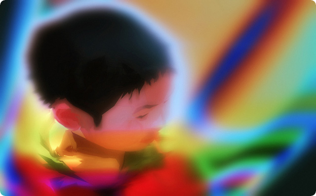 男の子