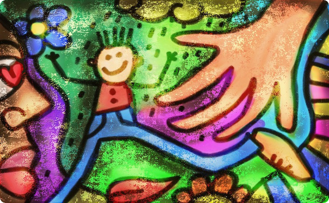 子供の描いた絵