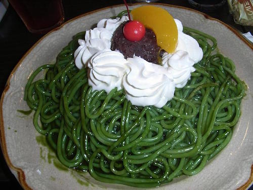 甘口抹茶小倉スパ