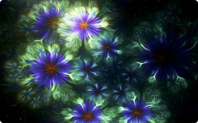 暗闇の花