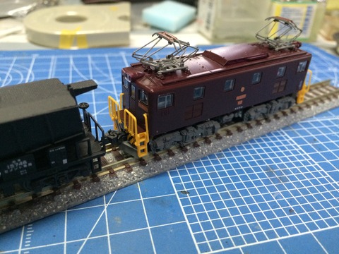 鉄コレ東武ED5060にナックルカプラーを付けてみた : mattoの工作＆探索記