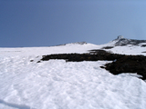 滑るところも雪融け