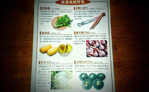 能登伝統野菜