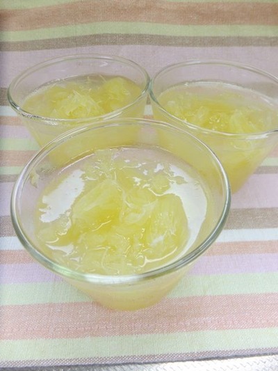 河内晩柑橘のジュレ