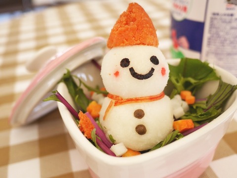 ゆきだるまおろしアート