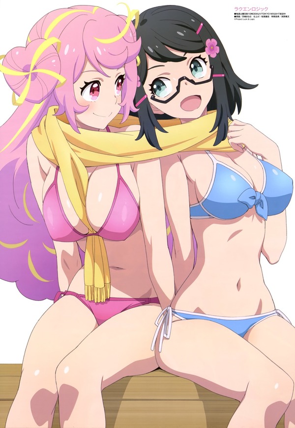無彩限のファントム・ワールド だがしかし 版権イラスト (2)