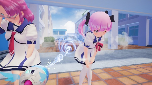 ぎゃる☆がん2 エロ スク水 パンチラ (14)