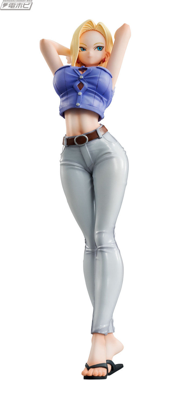 ドラゴンボール 人造人間18号 おっぱい フィギュア エロ (6)