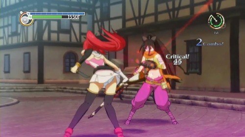 チラシの裏でゲーム鈍報『時と永遠～トキトワ～』ヒロインのエロい触手プレイや水着が脱げるイベント！