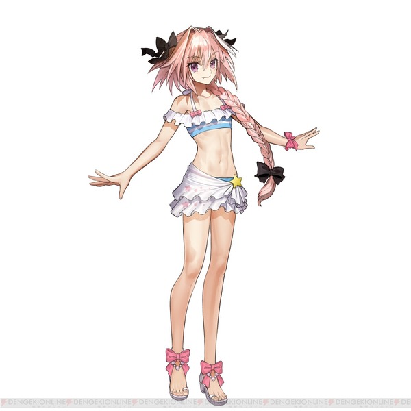 フェイトエクステラリンク エロ 水着 アストルフォ DLC (10)