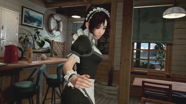 サマーレッスン DLC 喫茶店 メイド服 (12)