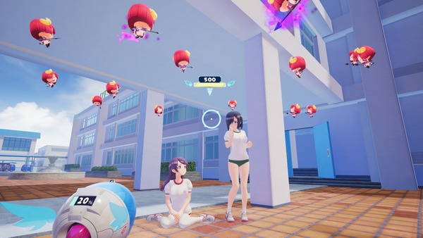 ぎゃる☆がん2 エロ スク水 パンチラ (22)