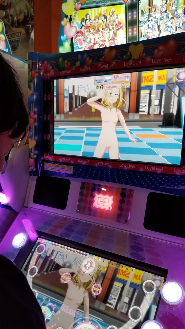 ラブライブ!スクフェスAC エロ バグ 裸 (4)
