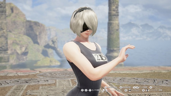ソウルキャリバー6 ニーアオートマタ 2B エロ カイネ (14)