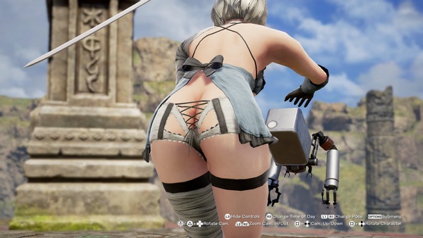 ソウルキャリバー6 ニーアオートマタ 2B エロ カイネ (10)