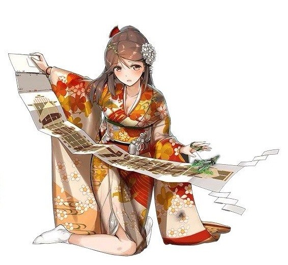艦これ 新春 浴衣 扶桑 山城 (11)