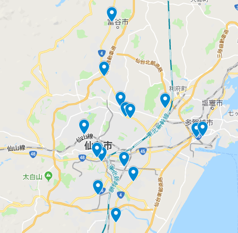 仙台 中心