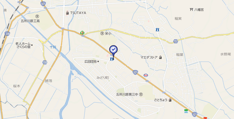 カルチャー五所川原 地図2